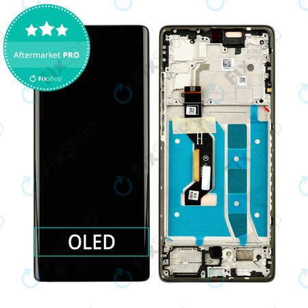 Motorola Moto G85 5G XT2427-3 - LCD Display + Touchscreen Front Glas + Rahmen (Cobalt Blue) OLED