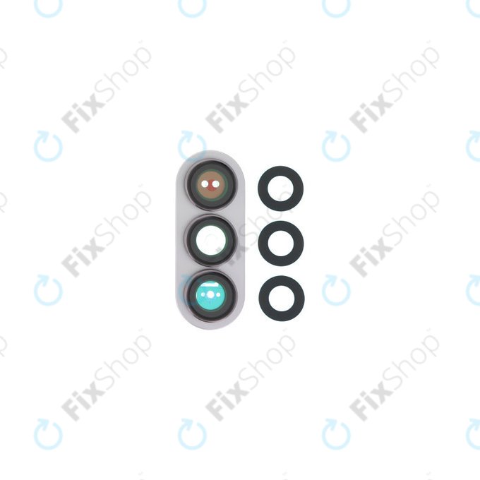 Samsung Galaxy Z Fold 7 F966B - Rückfahrkameraglas + Rahmen (Silver Shadow)