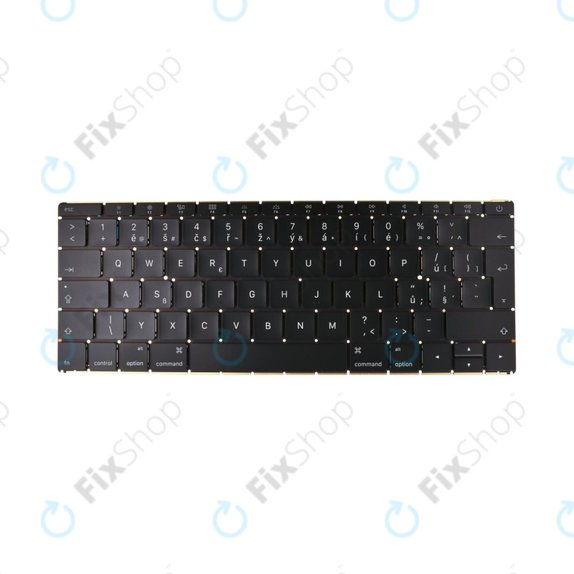 Apple MacBook Pro 13" A1708 (Late 2016 - Mid 2017) - Tastatur CZ