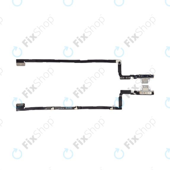 Apple iPhone 17 Air - Ladestecker Ladebuchse + Flex Kabel (Cloud White)