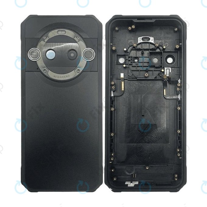 iGet Blackview BL9000 Pro - Akkudeckel Komplett (Black)