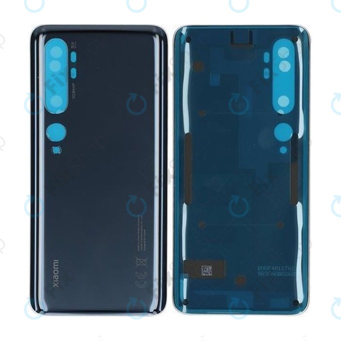 Xiaomi Mi Note 10, Mi Note 10 Pro - Akkudeckel (Midnight Black) - 55050000391L Genuine Service Pack