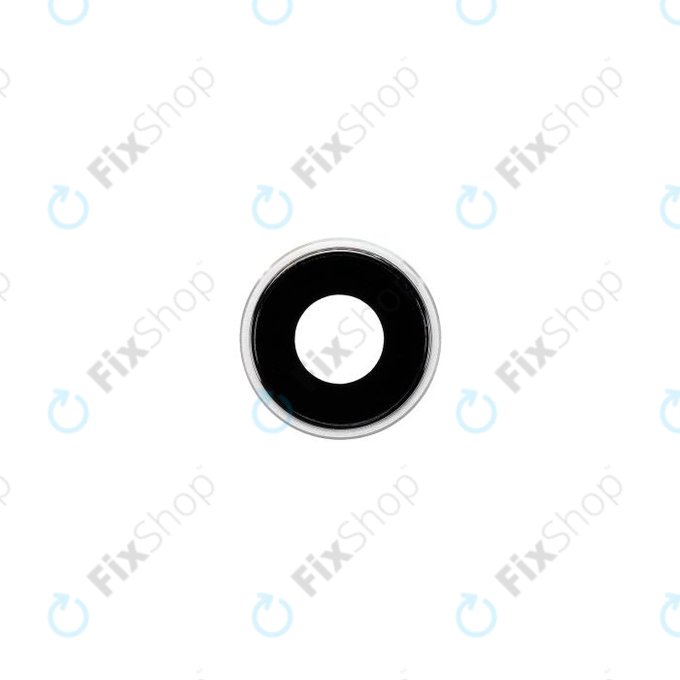 Apple iPhone XR - Rahmen Kameraglas (White)