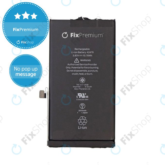 Batterie für iPhone 12, 12 Pro, 2815mAh, DIAGNOSTIC