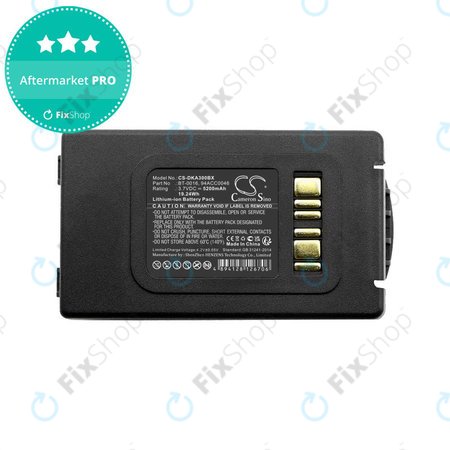 Batterie für Datalogic Skorpio X3, Skorpio X4, 5200mAh, Li-Ion, 3.7V, BT-0016, HQ