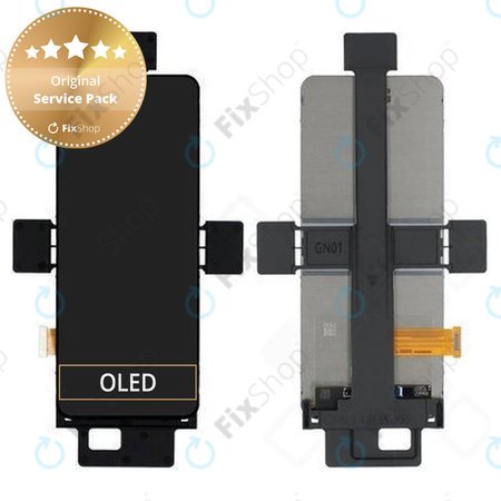 Samsung Galaxy Z Flip 7 FE F761B - LCD Display + Touchscreen Front Glas - GH82-37735A Genuine Service Pack