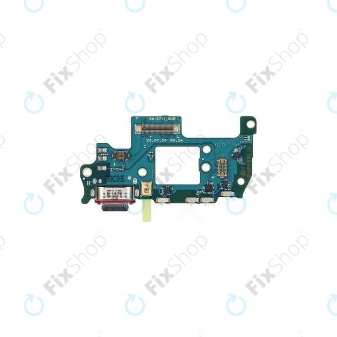Samsung Galaxy S23 FE S711B - Ladestecker Ladebuchse PCB Platine - GH96-16217A Genuine Service Pack