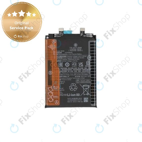 Xiaomi Redmi Note 11 Pro 4G, 11 Pro 5G - Akku Batterie BN5E 5000mAh - 46020000A2LM Genuine Service Pack