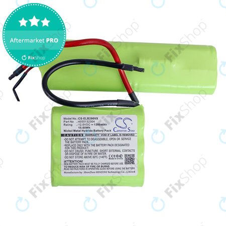 Akku batterie für AEG, Electrolux, 1300mAh, Ni-MH, 12V, 4055132304, HQ