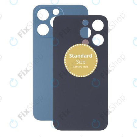 Apple iPhone 13 Pro - Backcover Glas (Blue)