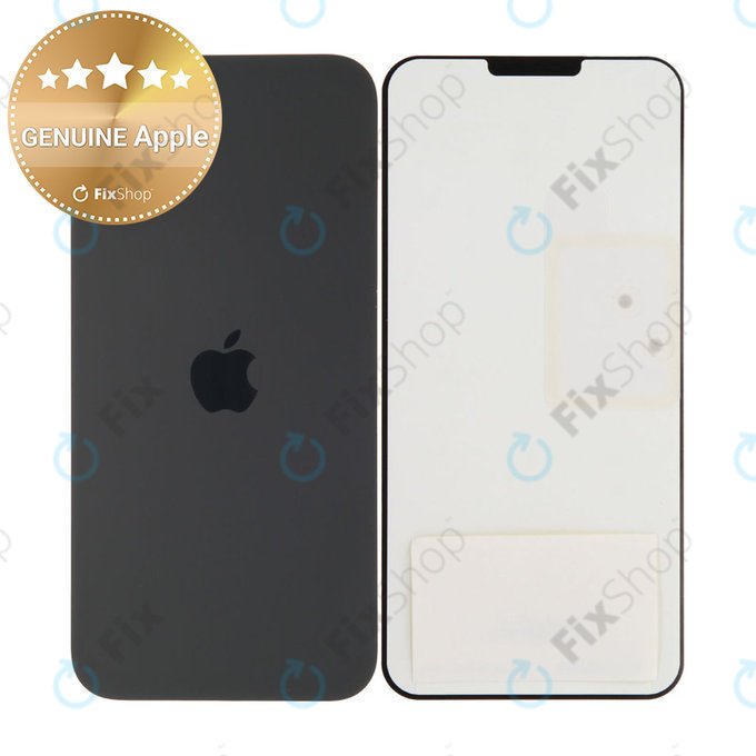 Backcover Glas für iPhone 16 Plus | Black | 661-42838 | Genuine Apple
