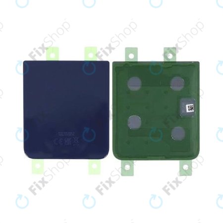 Samsung Galaxy Z Flip 4 F721B - Akkudeckel B/G (Navy Blue) - GH82-29654D, GH82-29654E Genuine Service Pack