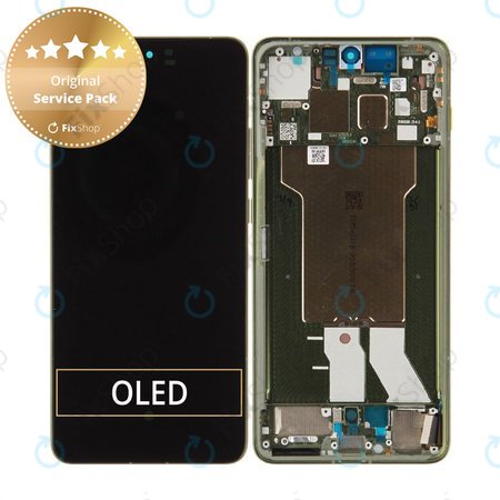 Display für Motorola Edge 70, Touchscreen-Glas mit Rahmen, Bronze Green, 5D68C31543, Genuine Service Pack