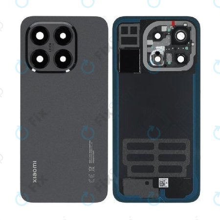 Akkudeckel für Xiaomi 15T 5G, Black, 5600090O12A00, Genuine Service Pack