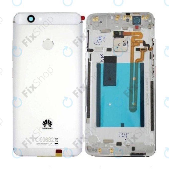 Huawei Nova CAN-L11 - Akkudeckel (Mystic Silver) - 02350YWH Genuine Service Pack