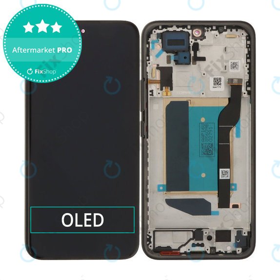 Display OLED für Xiaomi Redmi Note 15 Pro+ 5G, Touchscreen-Glas mit Rahmen