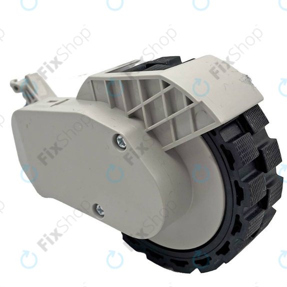 Rad mit Motor, Rechts, Weiß für Xiaomi Dreame Bot L10, L10s, L20, X30, X40, Mova E30, S10 Plus, Mi Robot Vacuum X10 Plus, X20 Plus, S10+