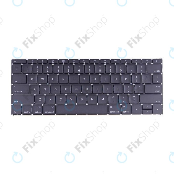 Apple MacBook 12" A1534 (Early 2015) - Tastatur US