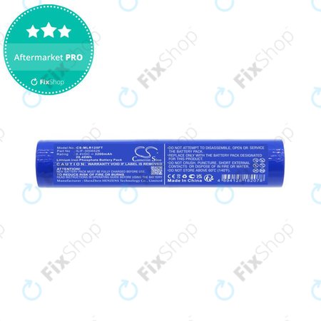 Akku batterie für Maglite ML125, ML150LR, ML150LRX, 3200mAh, LiFePO4, 6.4V, ILIF-3006526, HQ