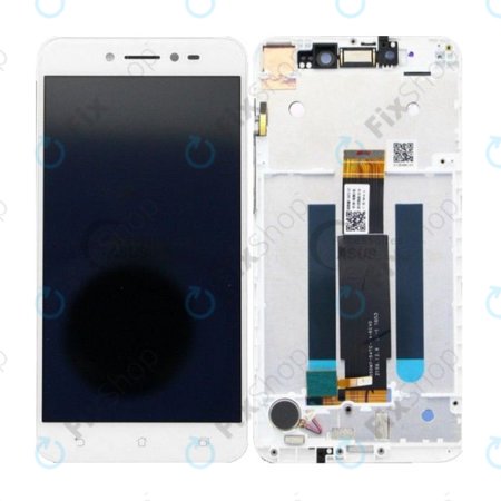 Asus ZenFone Live ZB501KL - LCD Display + Touchscreen front Glas + Rahmen (Rose Gold) - 90AK0073-R20010