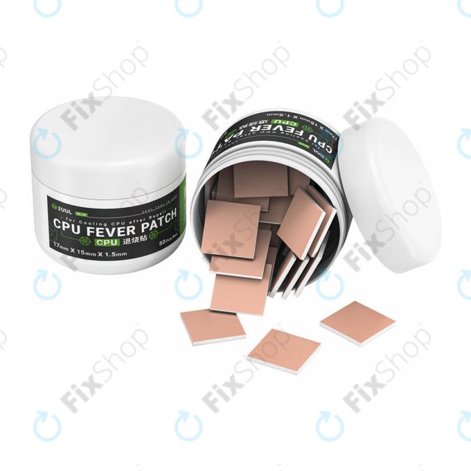 CPU Wärmeleitpad, Kühlung, 2UUL SC09, 17x15x1.5mm