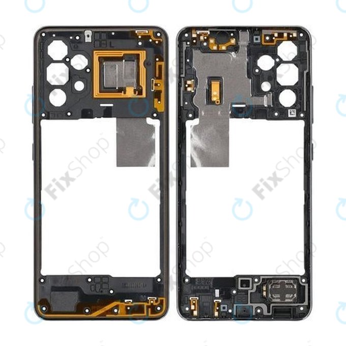 Samsung Galaxy A32 4G A325F - Mittlerer Rahmen (Awesome Black) - GH97-26181A Genuine Service Pack