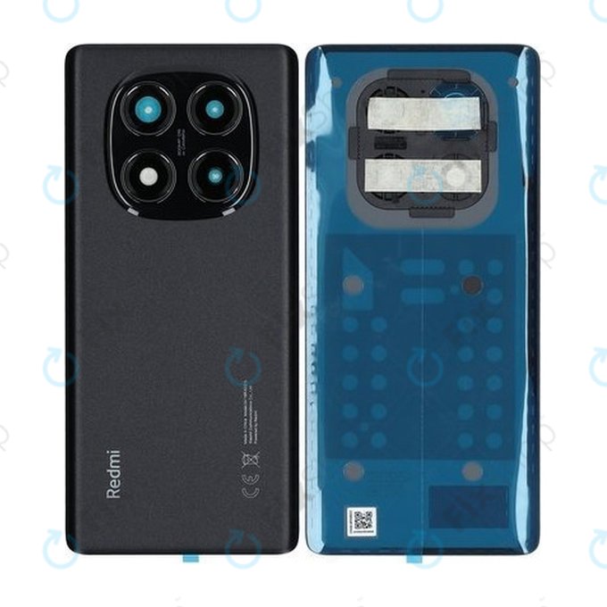 Xiaomi Redmi Note 14 Pro 4G 24116RACCG - Akkudeckel (Midnight Black) - 560008000O600 Genuine Service Pack