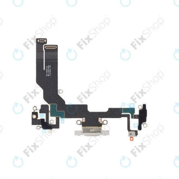 Apple iPhone 16e - Ladestecker Ladebuchse + Flex Kabel (White)