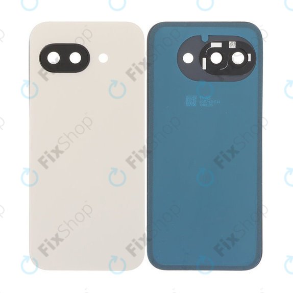 Google Pixel 9a - Akkudeckel Komplett (Porcelain)