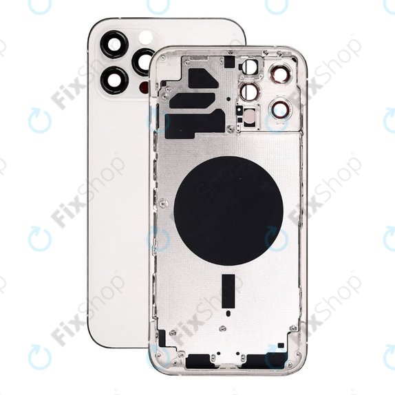 Apple iPhone 12 Pro Max - Backcover (Silver)