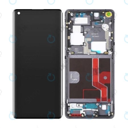 Oppo Find X2 Pro - LCD Display + Touchscreen front Glas + Rahmen - REF-OPPOFX2P01