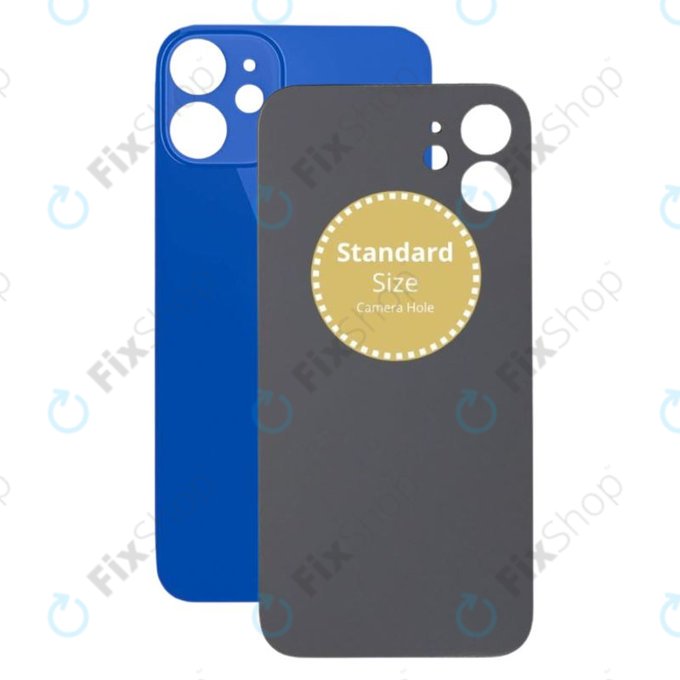 Apple iPhone 12 Mini - Backcover Glas (Blue)