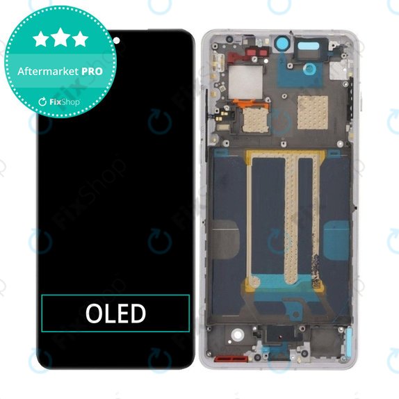 OnePlus 13 5G CPH2655 - LCD Display + Touchscreen Front Glas + Rahmen (Black) OLED