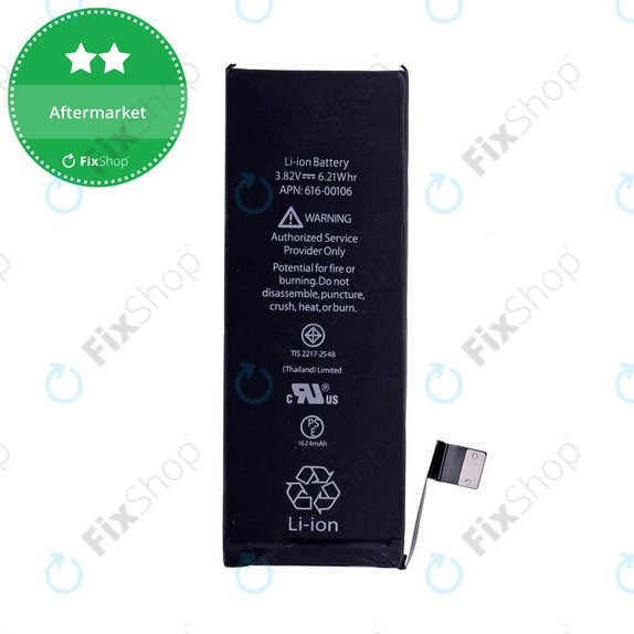 Akku Batterie für iPhone SE, 1624mAh