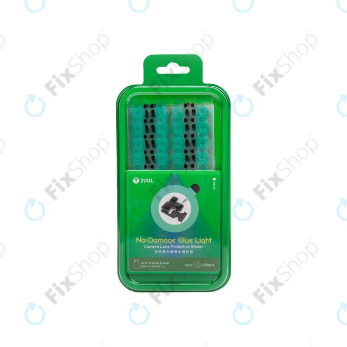 Kamera-Linsenschutzaufkleber (Blaulichtfilter), 2UUL DA33, 500 Stk./Packung