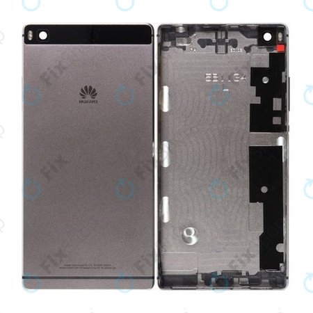 Huawei P8 - Akkudeckel (Titanium Grey) - 02350GRV Genuine Service Pack