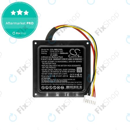 Batterie für JBL Party Box 100, 2600mAh, Li-Ion, 14.4V, SUN-INTE-260, HQ