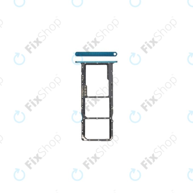 Huawei Y5 (2019) - SIM + SD Steckplatz Slot (Sapphire Blue) - 97070WGG Genuine Service Pack