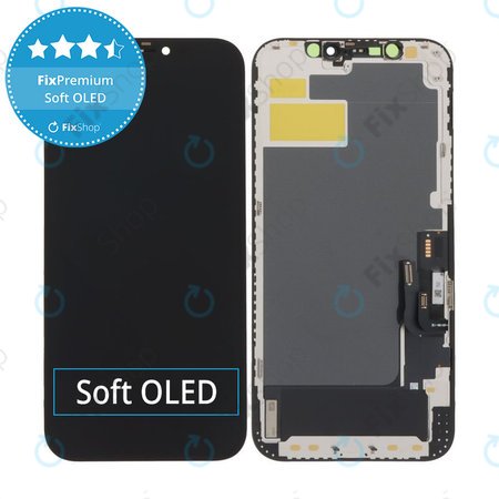 Display Soft OLED für iPhone 12, 12 Pro - Touchscreen + Rahmen, DIAGNOSTIC