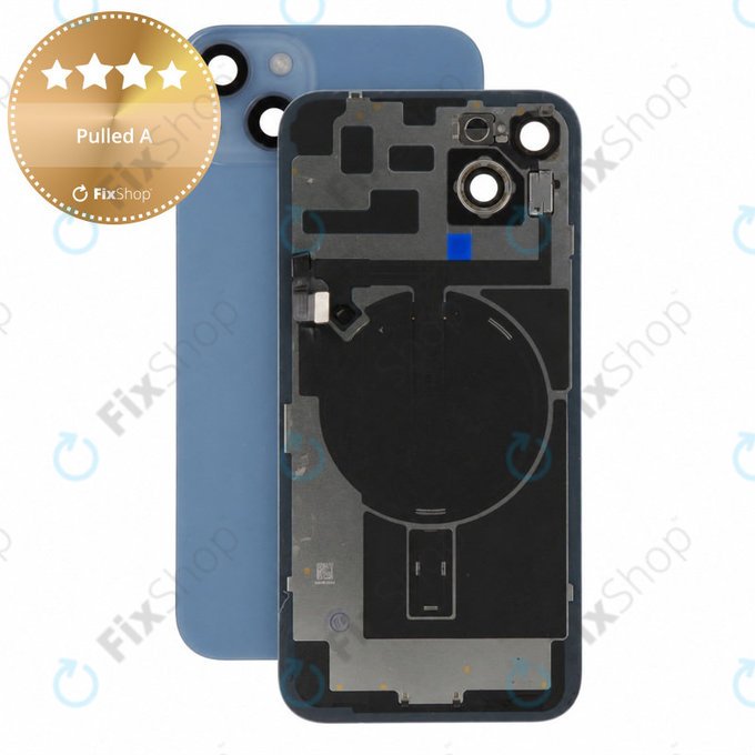 Glas der Rückabdeckung für iPhone 14 Plus, Blue, Pulled A