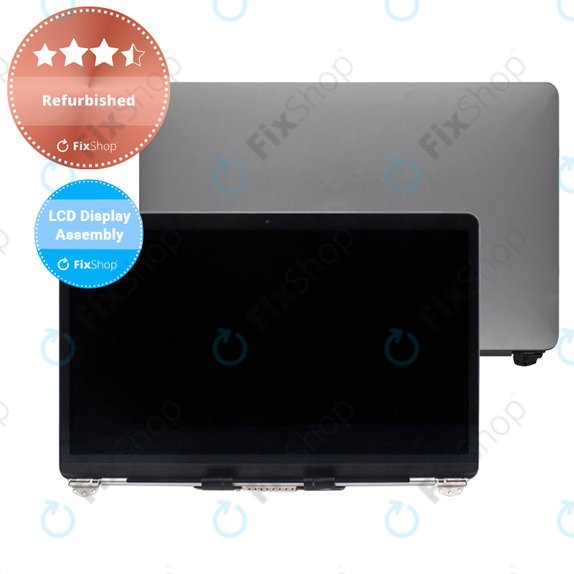 Apple MacBook Air 13" A2337 (2020) - LCD Display + Frontglas + Abdeckung (Space Gray) Refurbished