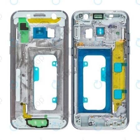 Samsung Galaxy A3 A320F (2017) – Mittlerer Rahmen (Blau) – GH96-10575C