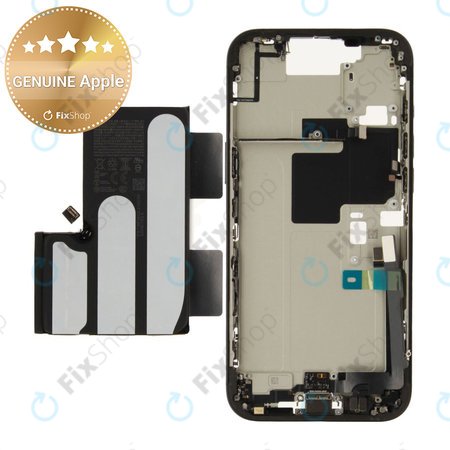 Mittelrahmen mit Batterie für iPhone 16 Pro Max | Black Titanium | ZD076-00693 | Genuine Apple