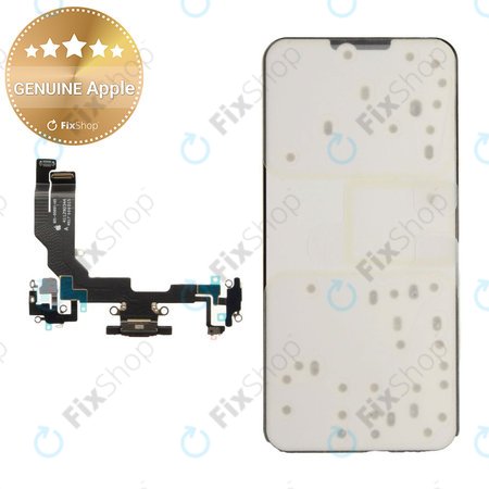 Ladestecker Ladebuchse + Flex Kabel für iPhone 16e | Black | 923-12009 | Genuine Apple