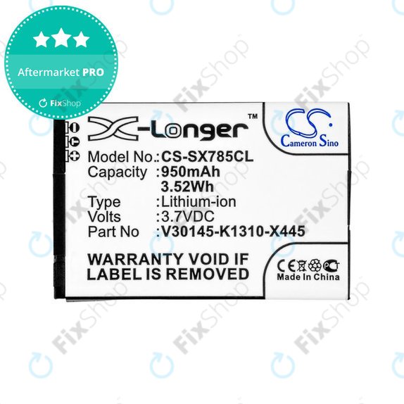 Akku batterie für Siemens Gigaset, Openstage, SL, 950mAh, Li-Ion, 3.7V, V30145-K1310-X445, HQ