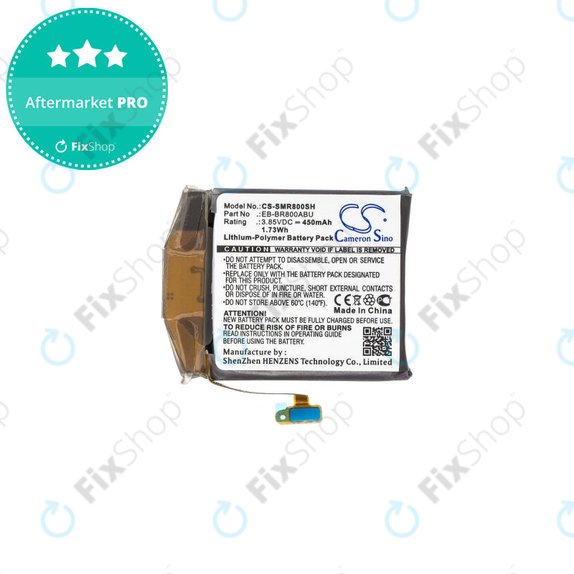 Samsung Galaxy Watch 46mm R800 - Akku Batterie EB-BR800ABU 450mAh HQ