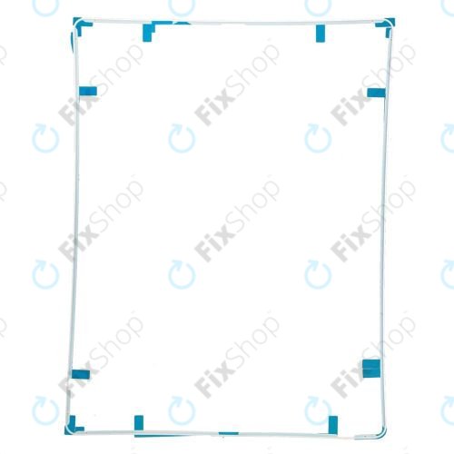 Apple iPad 3, iPad 4 - Unter Touchglas Plastik Rahmen (White)