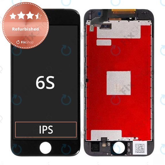Apple iPhone 6S - LCD Display + Touchscreen Front Glas + Rahmen (Black) Refurbished
