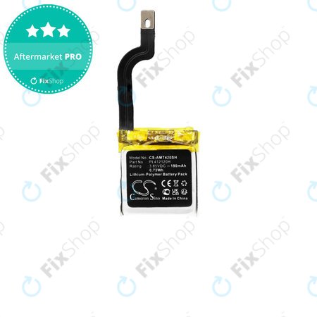 Batterie für Amazfit GTR 42mm, 190mAh, Li-Pol, 3.85V, PL412120H, HQ