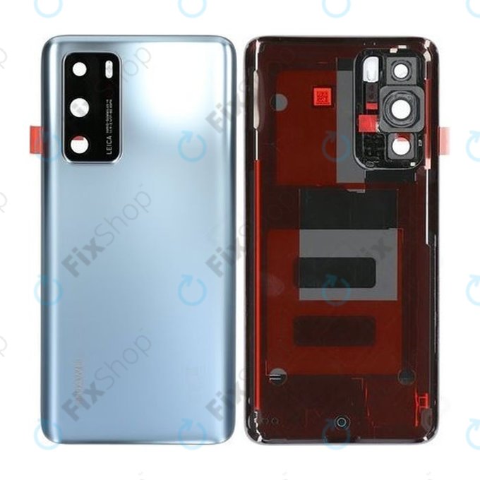 Huawei P40 - Akkudeckel (Silver Frost) - 02353MGF Genuine Service Pack